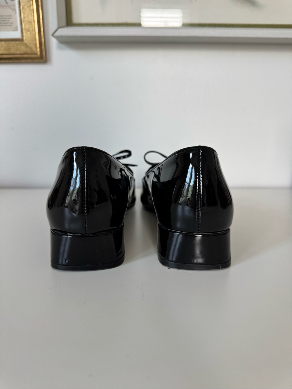 Madden Girl - Size 8 1/2 - Black Egret Flats - Picture 3 of 4